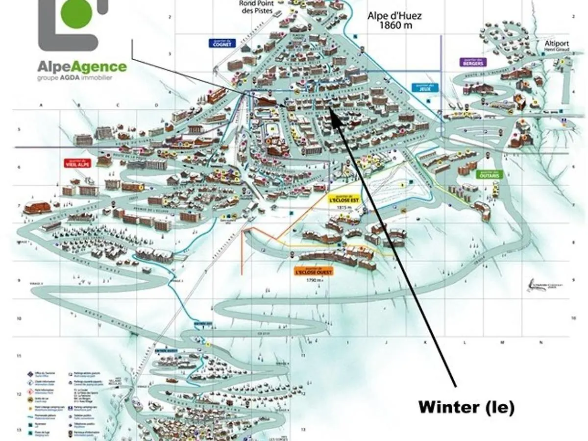 Studio Cosy Pour 4 A L'Alpe D'Huez, Proche Pistes Et Commerces, Balcon Sud, Casier A Skis. - Fr-1-405-117 France